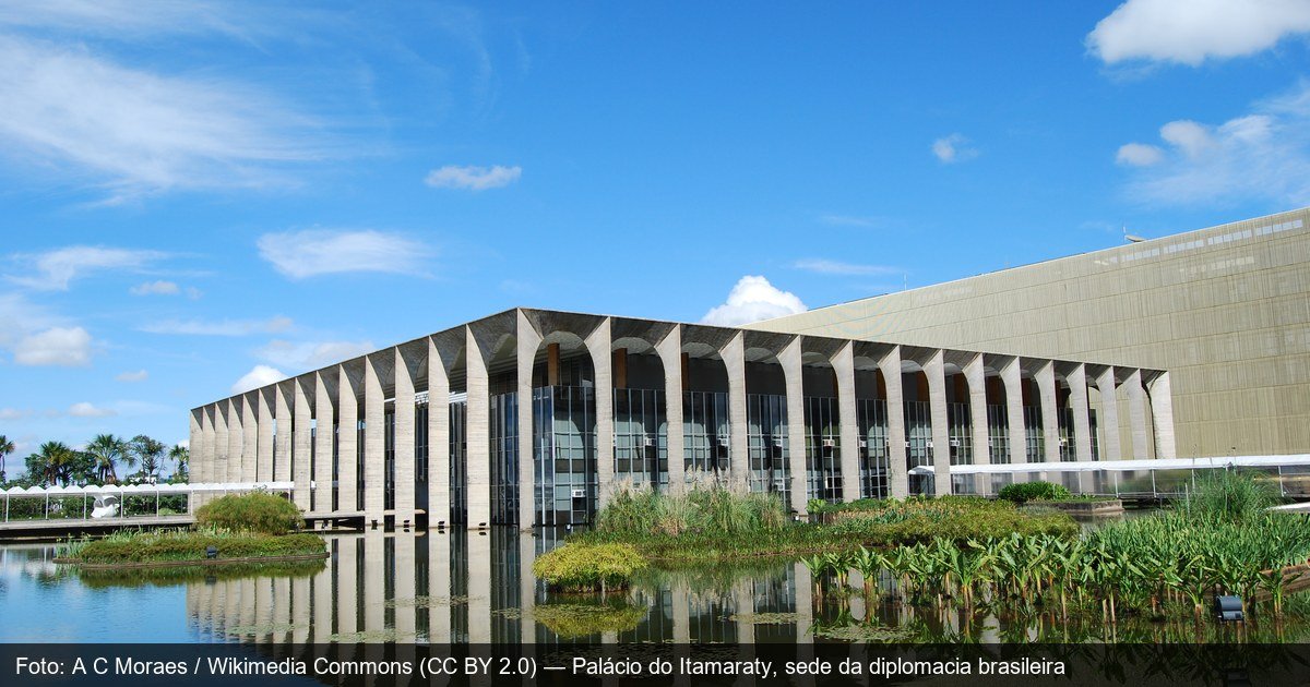 Palácio do Itamaraty, em Brasília