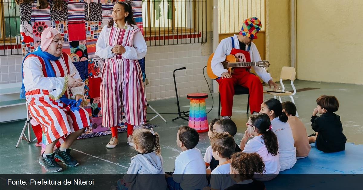 Programa ‘To de Ferias na Escola’ reune 704 alunos da rede municipal de Niteroi
