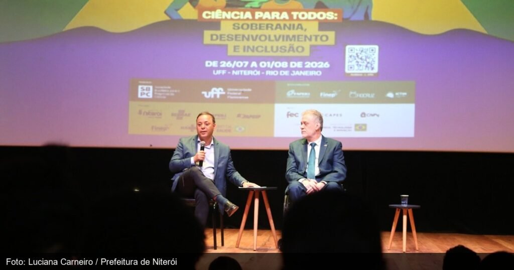 Prefeito Rodrigo Neves na 78ª Reunião Anual da SBPC em Niterói