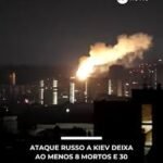 Rússia lança um dos maiores ataques da guerra na Ucrânia, com bombardeios em larga escala contra Kiev e outras cidades, deixando mortos, feridos e aumentando a tensão com a Otan transferir