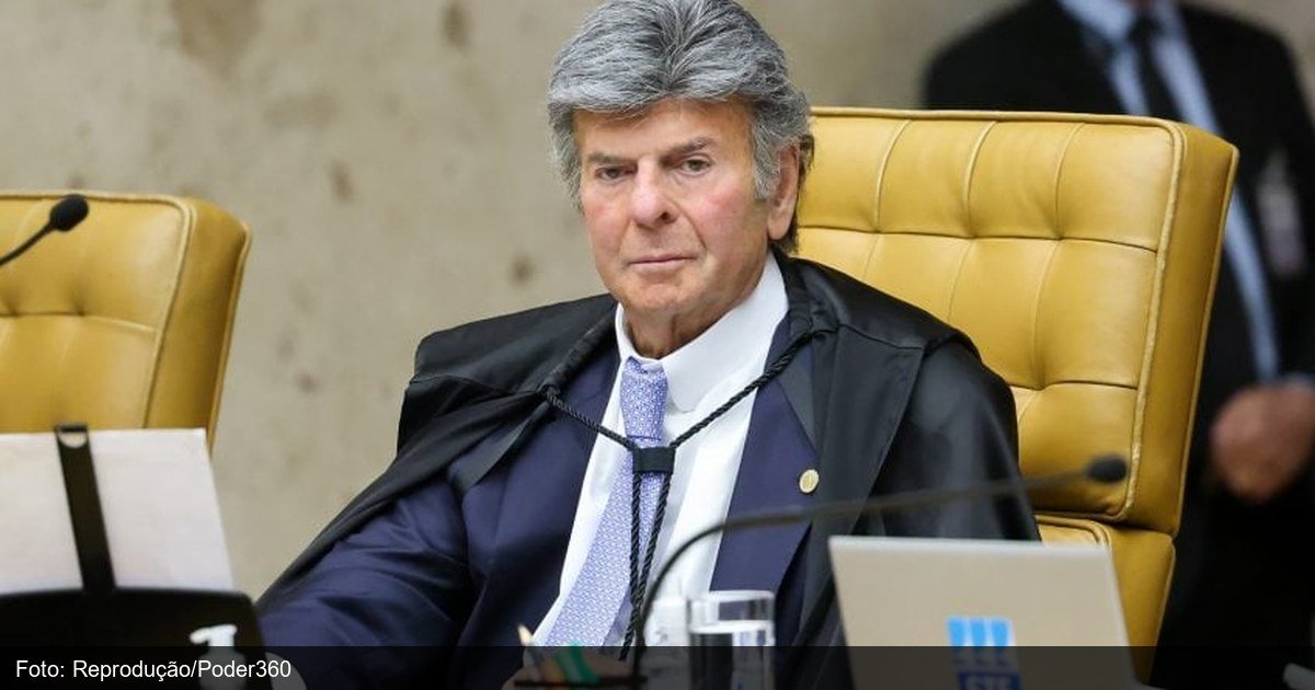 Ministro Luiz Fux durante sessão do STF