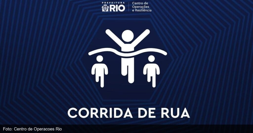 Corredores na Ponte Rio-Niteroi durante prova de rua