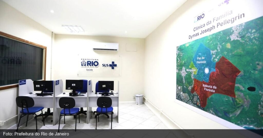 Unidade da rede municipal de saúde do Rio de Janeiro