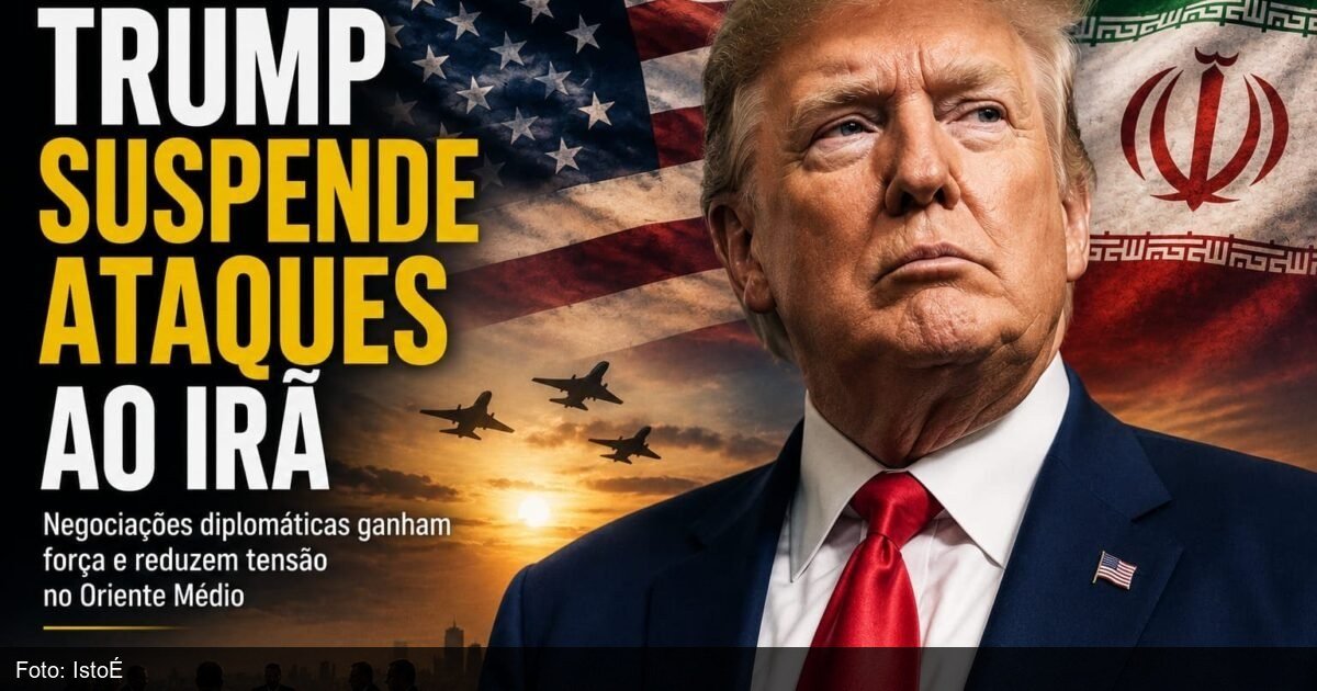 Trump suspende ataques ao Irã para abrir espaço a negociações