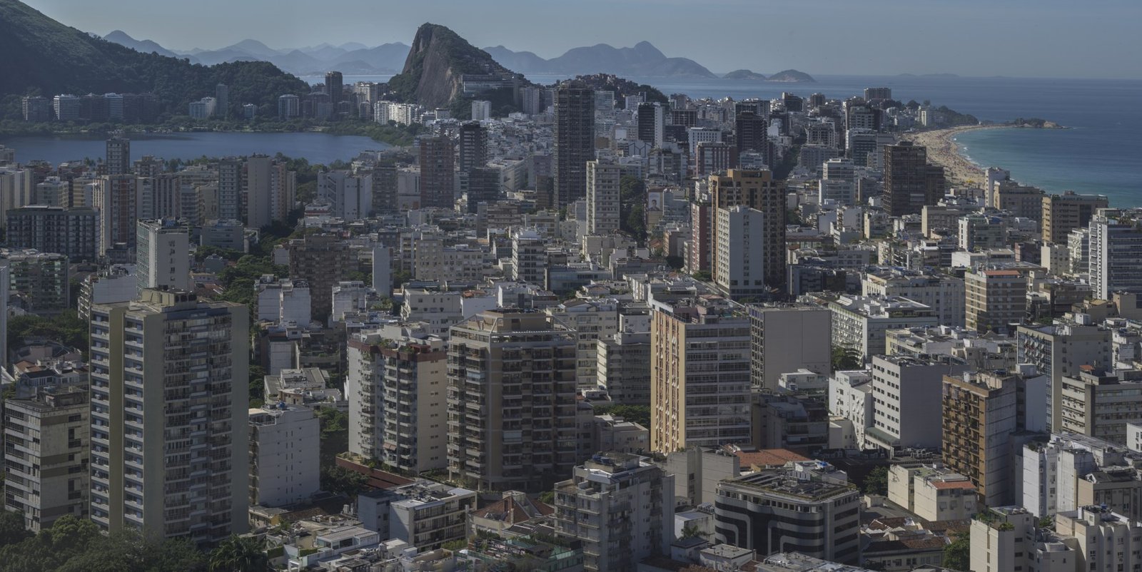 Vista da cidade do Rio de Janeiro